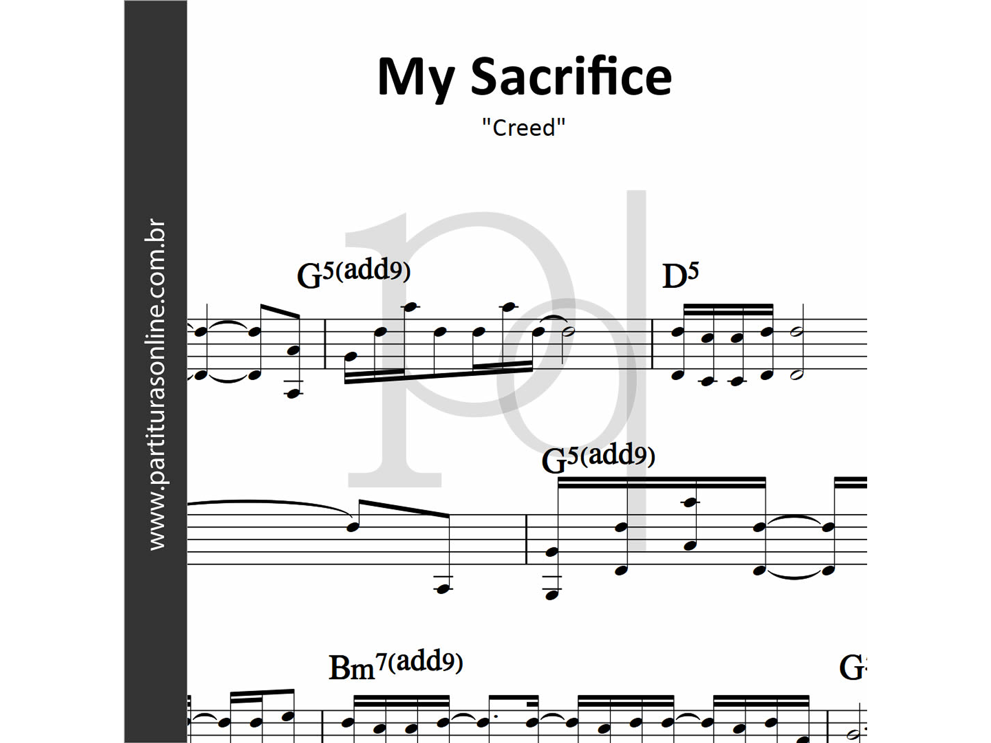 My Sacrifice | Creed  1