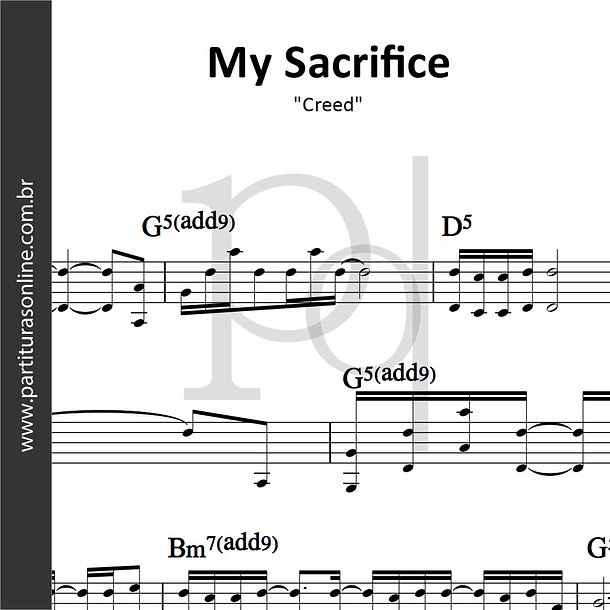 My Sacrifice | Creed  1