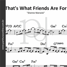 That's What Friends Are For | Dionne Warwick