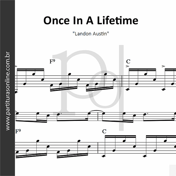 Once In A Lifetime | Landon Austin 1
