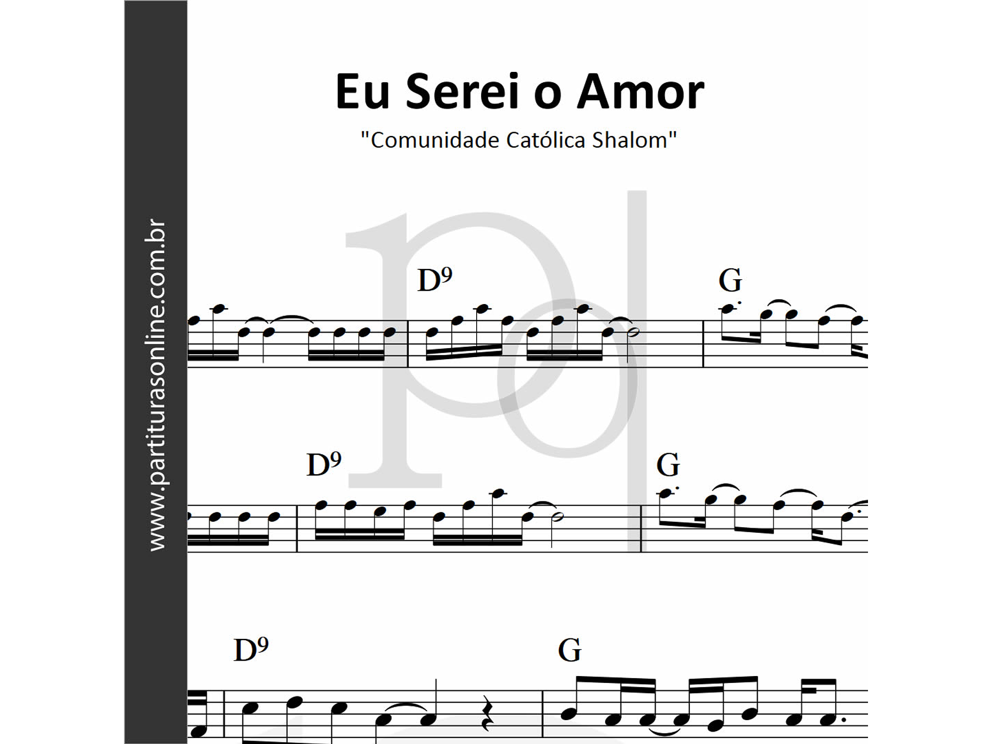 Eu Serei o Amor • Comunidade Católica Shalom 1