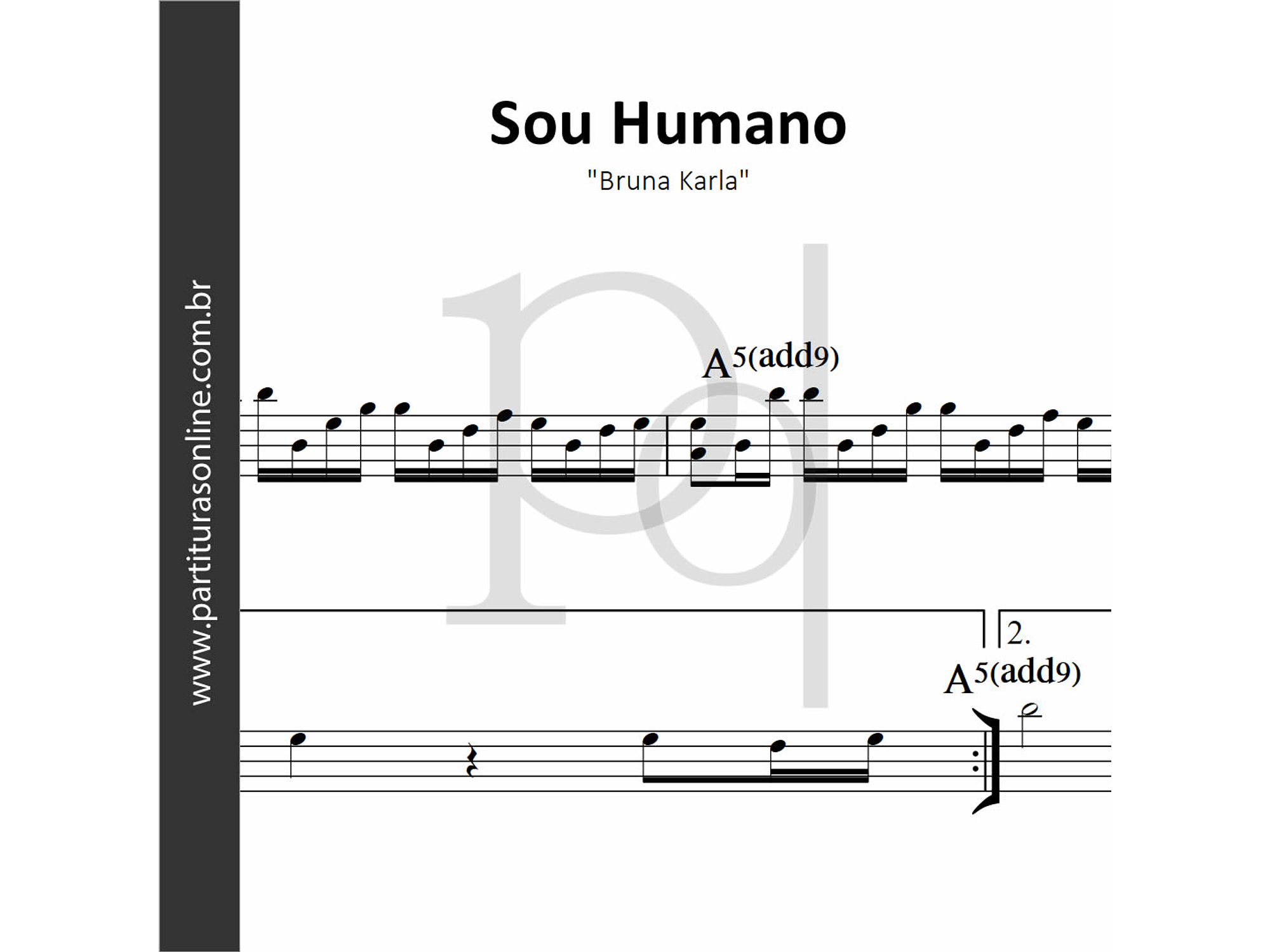 Sou Humano | Bruna Karla 1