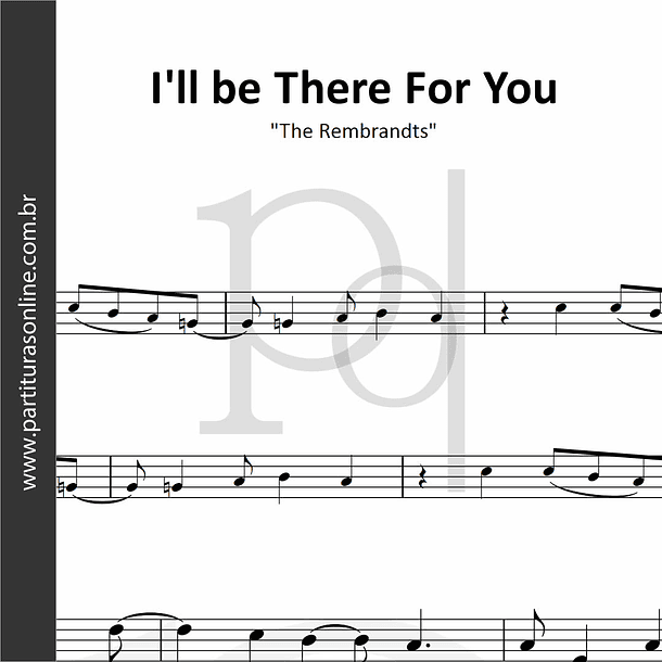 I'll be There For You • The Rembrandts