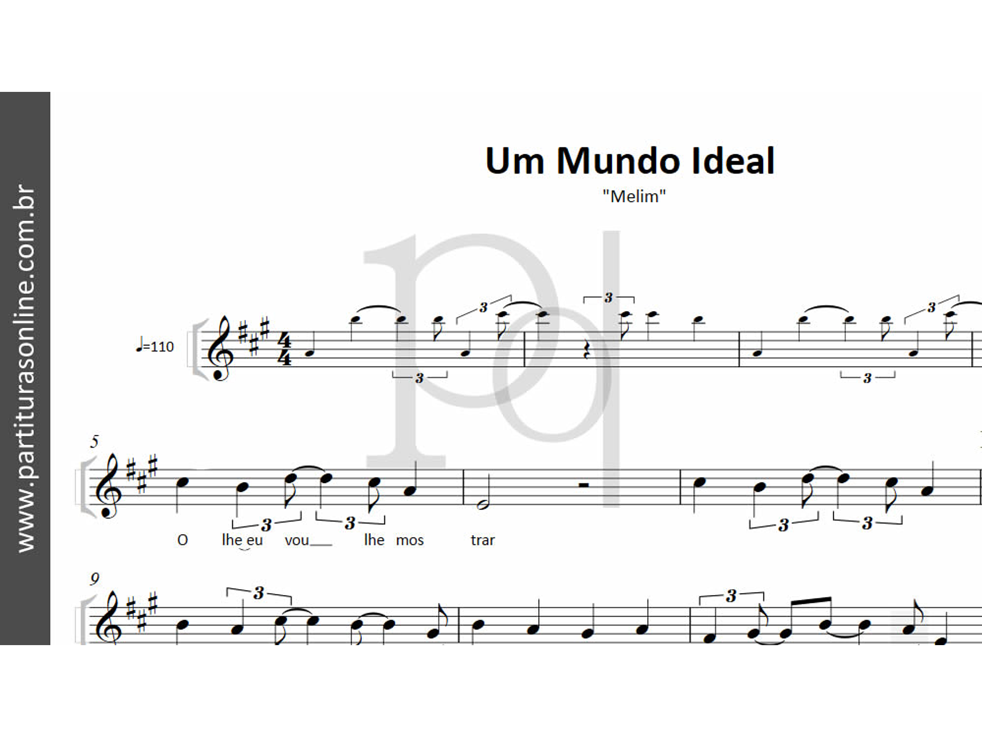 Um Mundo Ideal | Melim 2