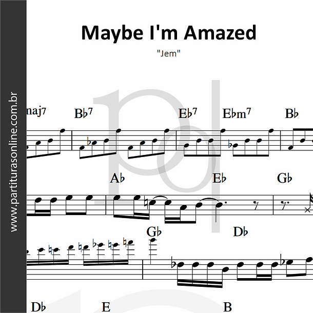 Maybe I'm Amazed | Jem 1