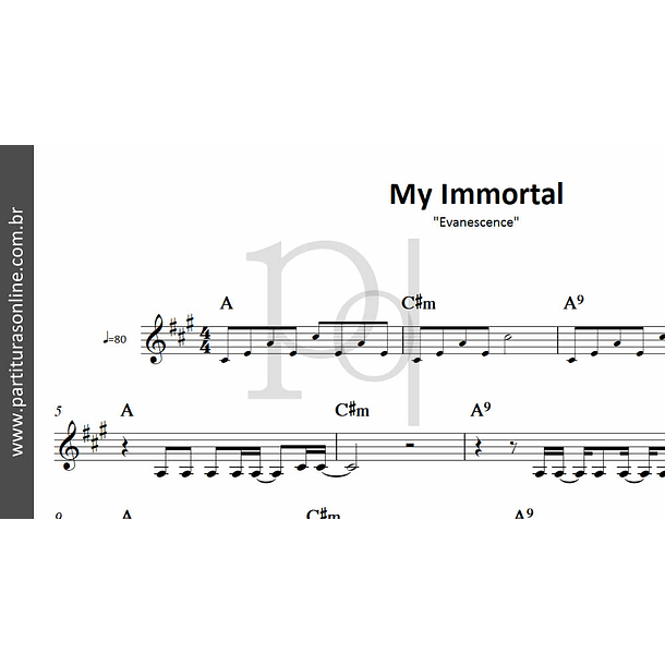 My Immortal | Evanescence  2