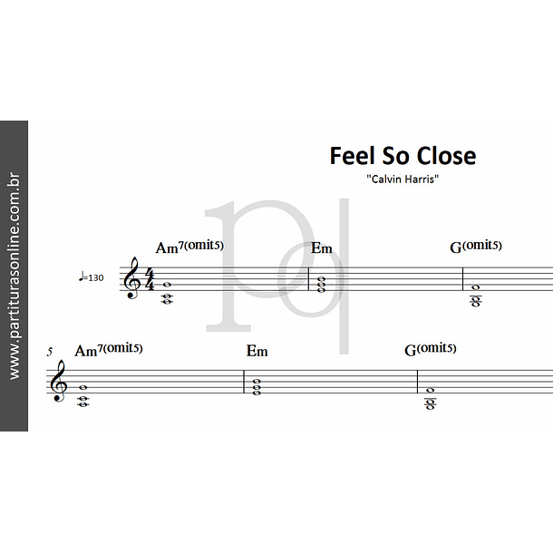 Feel So Close | Calvin Harris 3