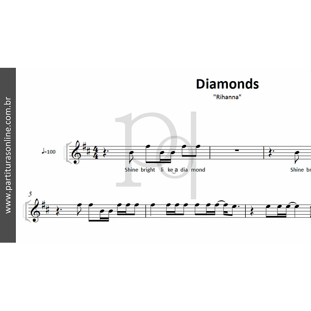 Diamonds - pagode | Rihanna 2