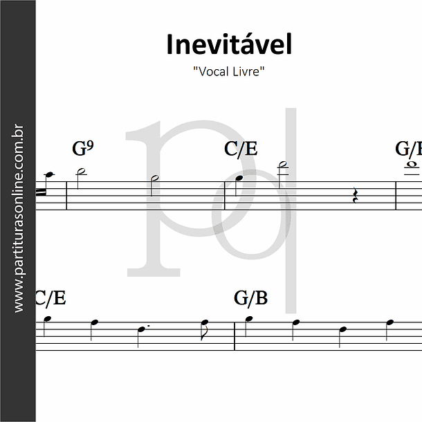 Inevitável | Vocal Livre 1