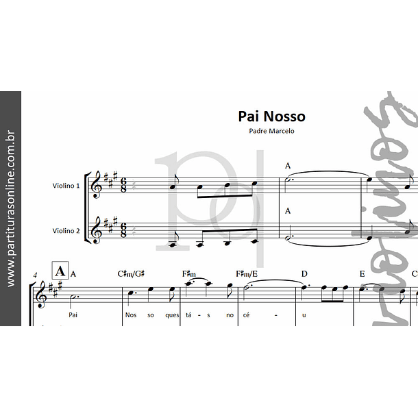 Pai Nosso | Duo de Violinos 2