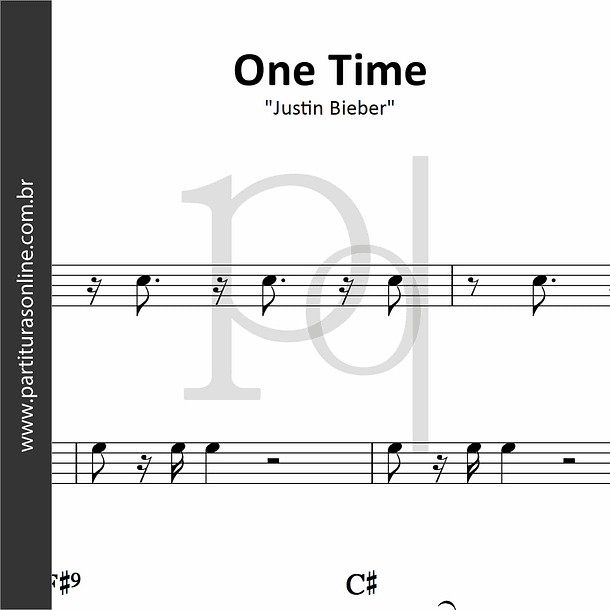 One Time | Justin Bieber 1