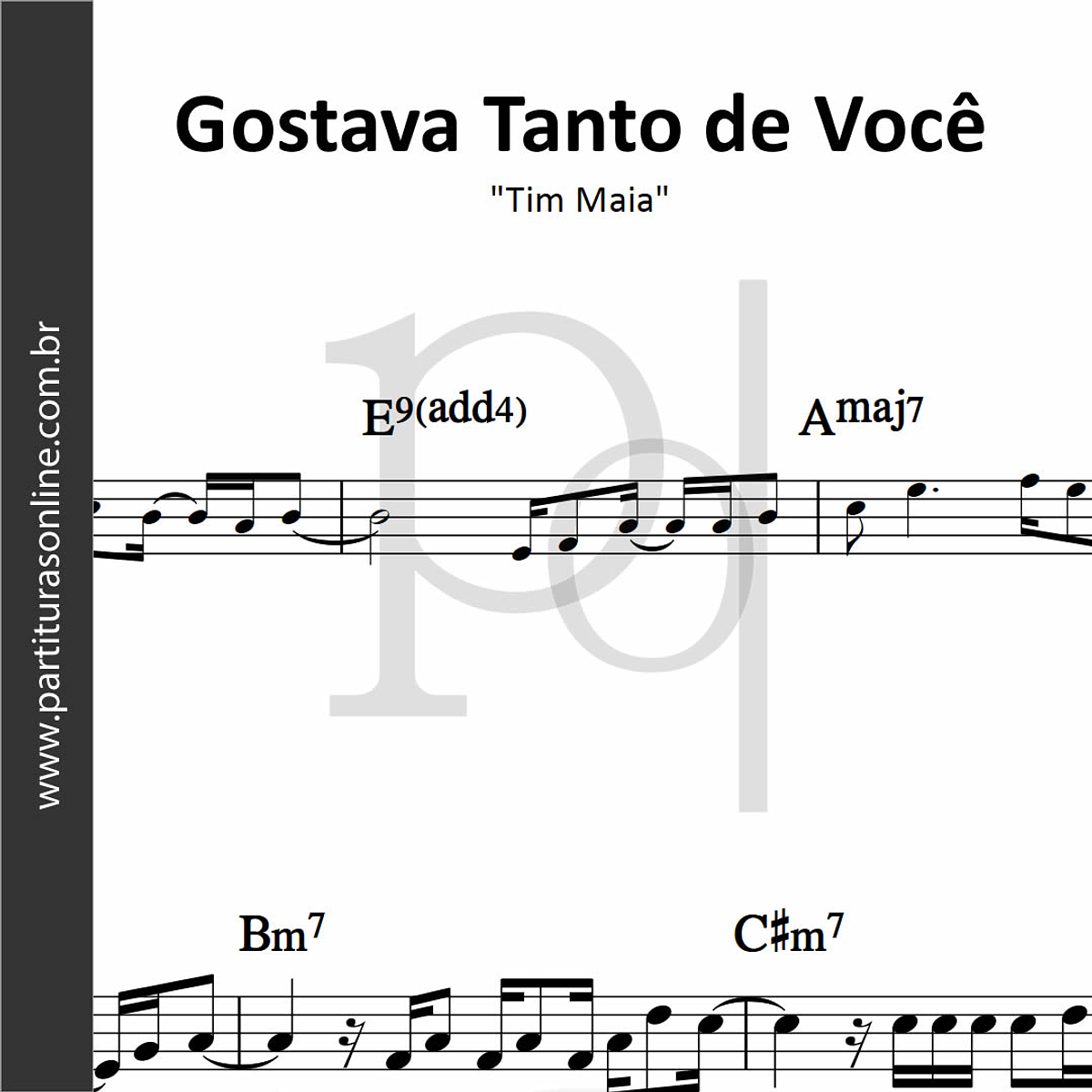 Gostava Tanto De Você Tim Maia