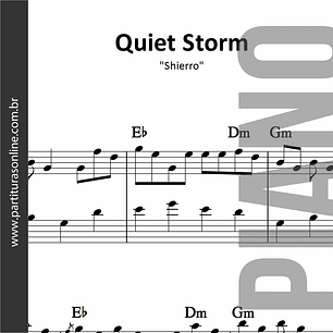 Quiet Storm | para Piano