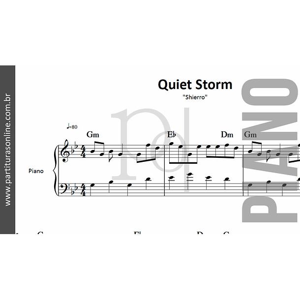 Quiet Storm | para Piano 2