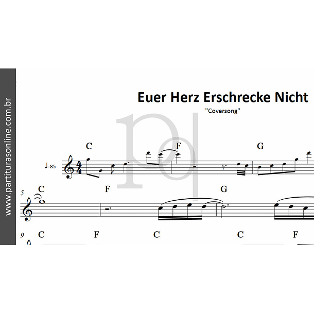 Euer Herz Erschrecke Nicht | Coversong  2