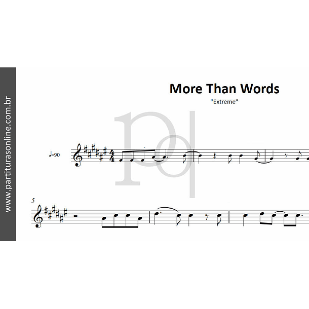 More Than Words | Extreme 2
