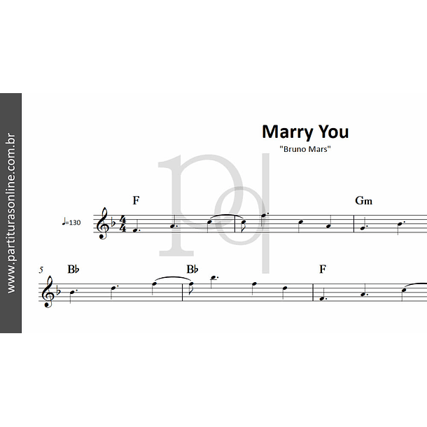Marry You | Bruno Mars 3