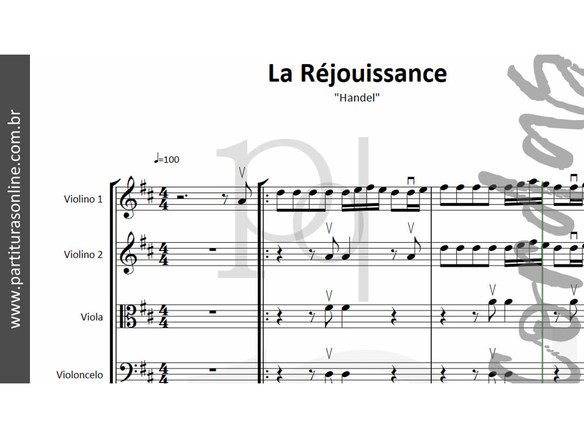 La Réjouissance | quarteto de cordas 2