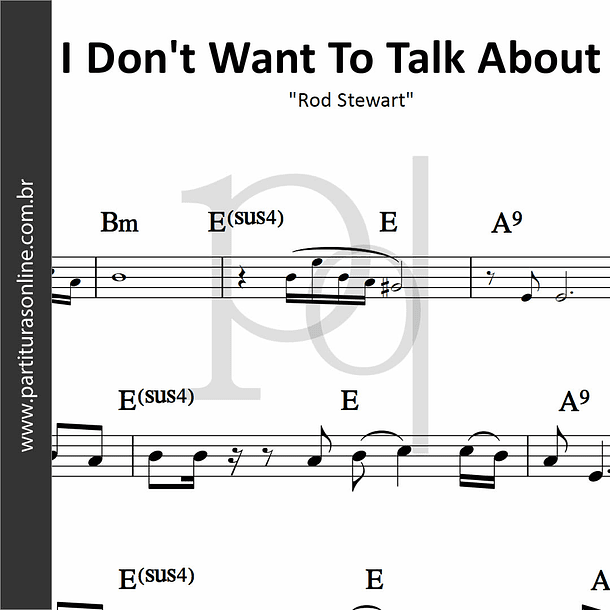 I Don't Want To Talk About It | Rod Stewart 1