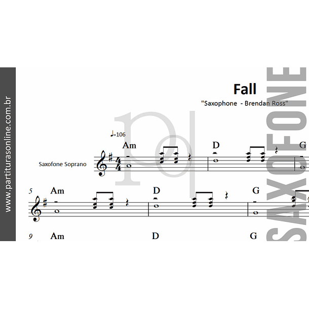 Fall | Saxophone  - Brendan Ross 2