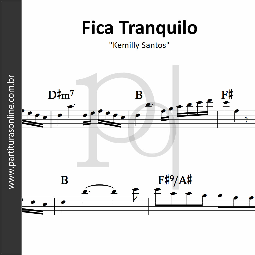 FICA TRANQUILO - Kemilly Santos (Impressão), PDF, Deus