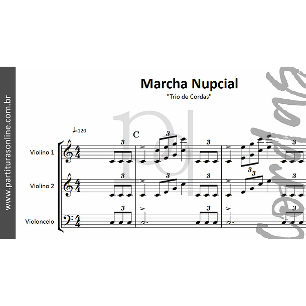 Marcha Nupcial | Trio de Cordas 2