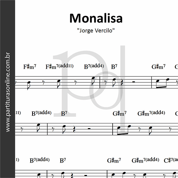 Monalisa | Jorge Vercilo