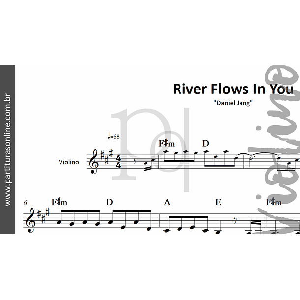 River Flows In You | Violino 2