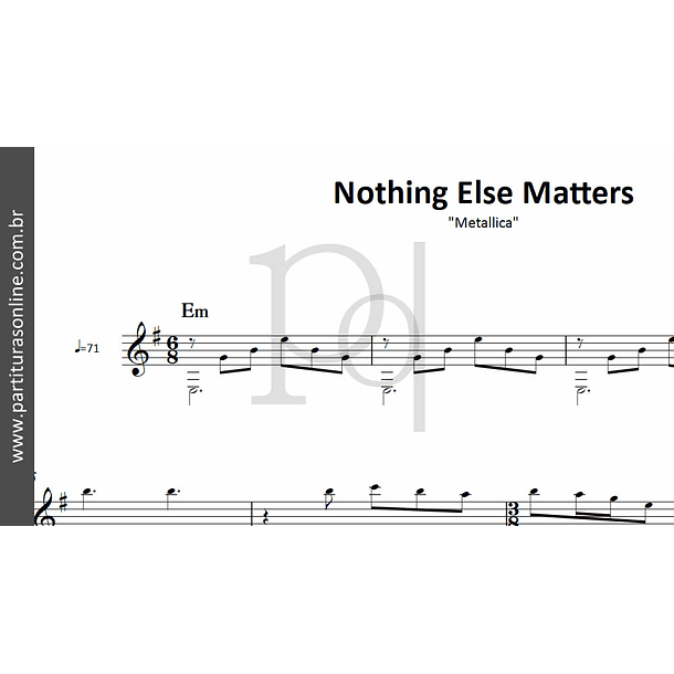 Nothing Else Matters | Metallica  2