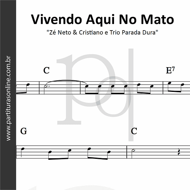 Vivendo Aqui No Mato | Zé Neto & Cristiano e Trio Parada Dura 1