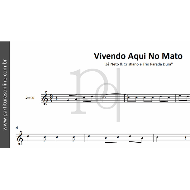 Vivendo Aqui No Mato | Zé Neto & Cristiano e Trio Parada Dura 2
