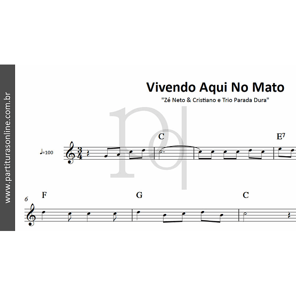 Vivendo Aqui No Mato | Zé Neto & Cristiano e Trio Parada Dura 3