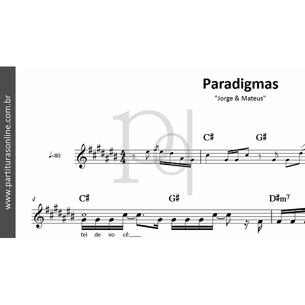 Paradigmas | Jorge & Mateus 3