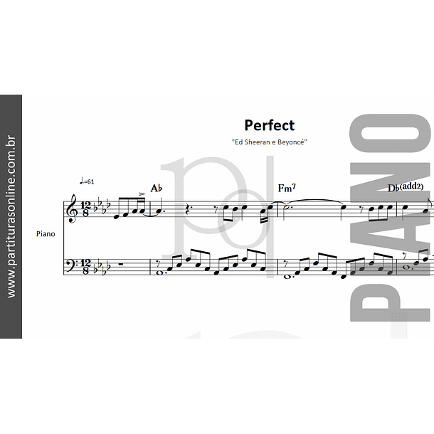 Perfect | para Piano  2