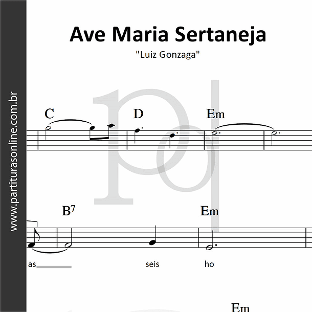 Ave Maria Sertaneja | Luiz Gonzaga 1