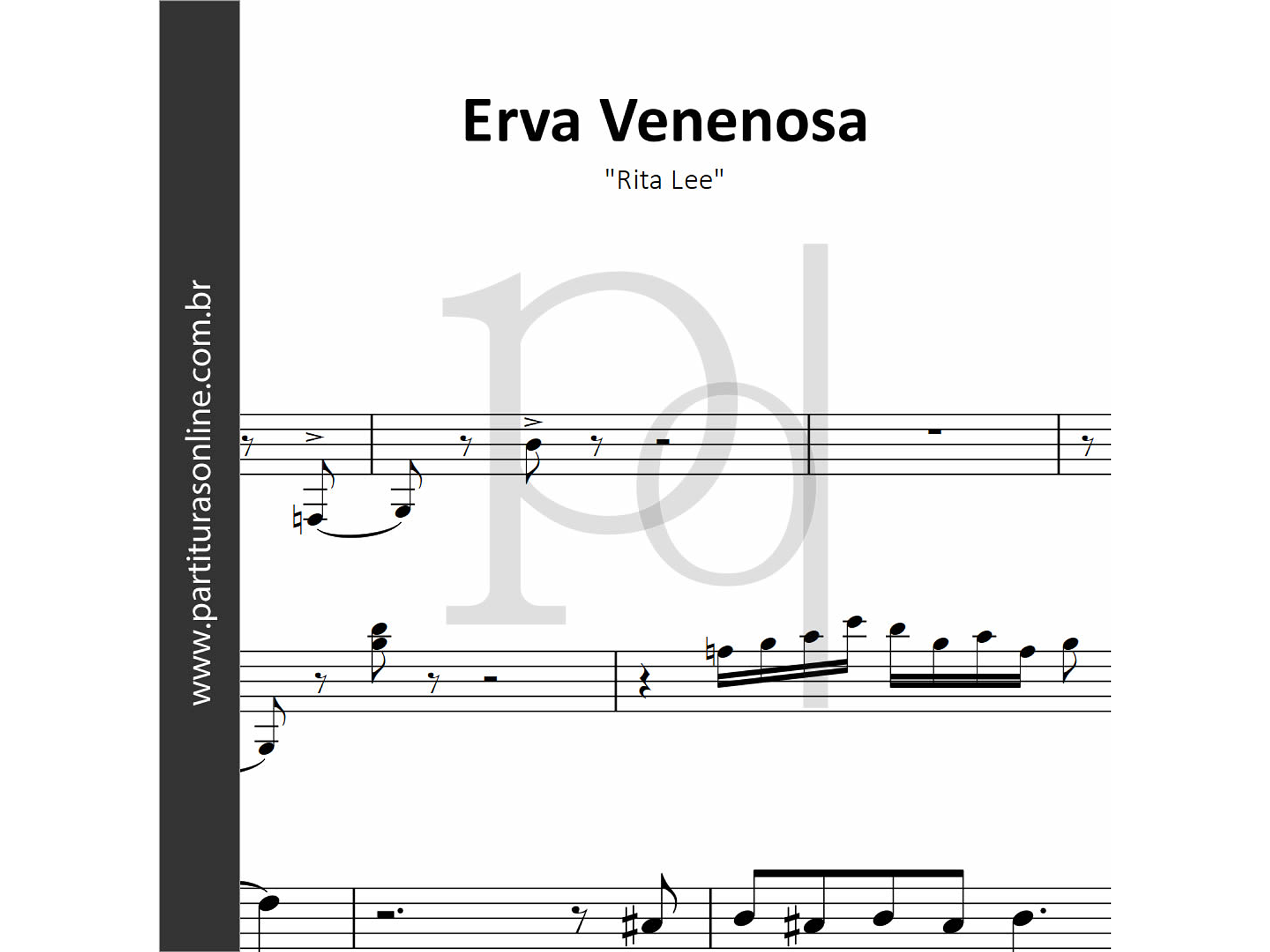 Erva Venenosa | Rita Lee 1