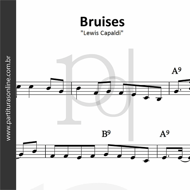Bruises | Lewis Capaldi 1