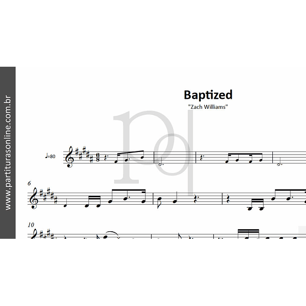 Baptized | Zach Williams 2