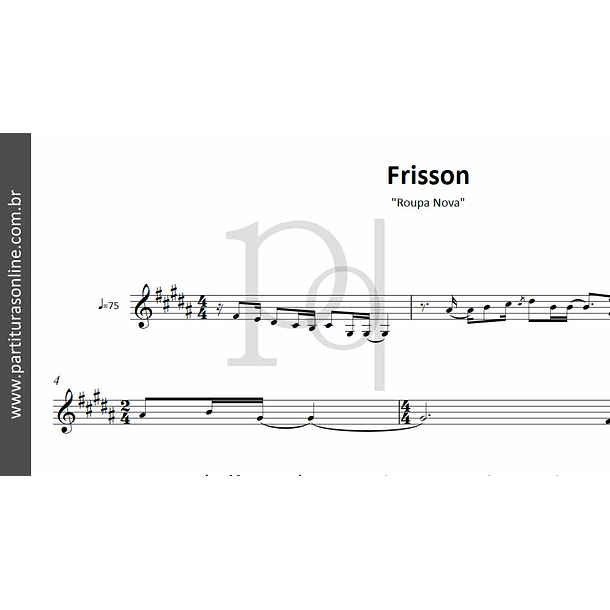 Frisson | Roupa Nova 2