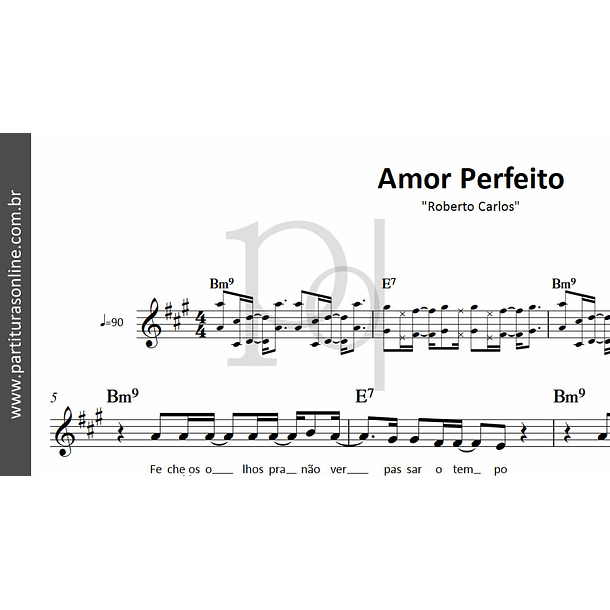 Amor Perfeito | Roberto Carlos 3
