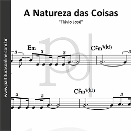 A Natureza das Coisas | Flávio José