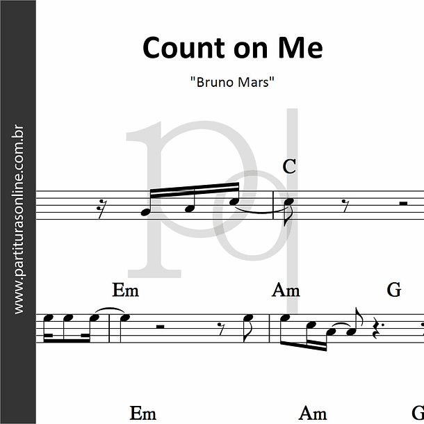 Count on Me • Bruno Mars