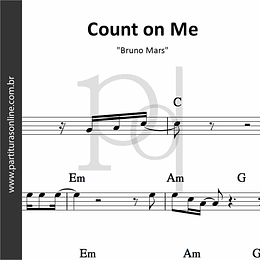 Count on Me | Bruno Mars