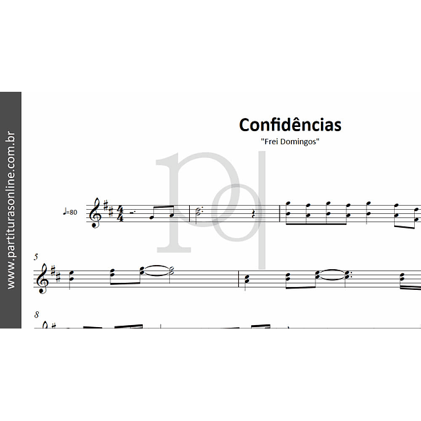 Confidências | Frei Domingos 2