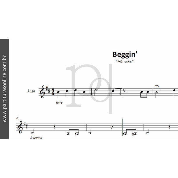 Beggin' | Måneskin  2