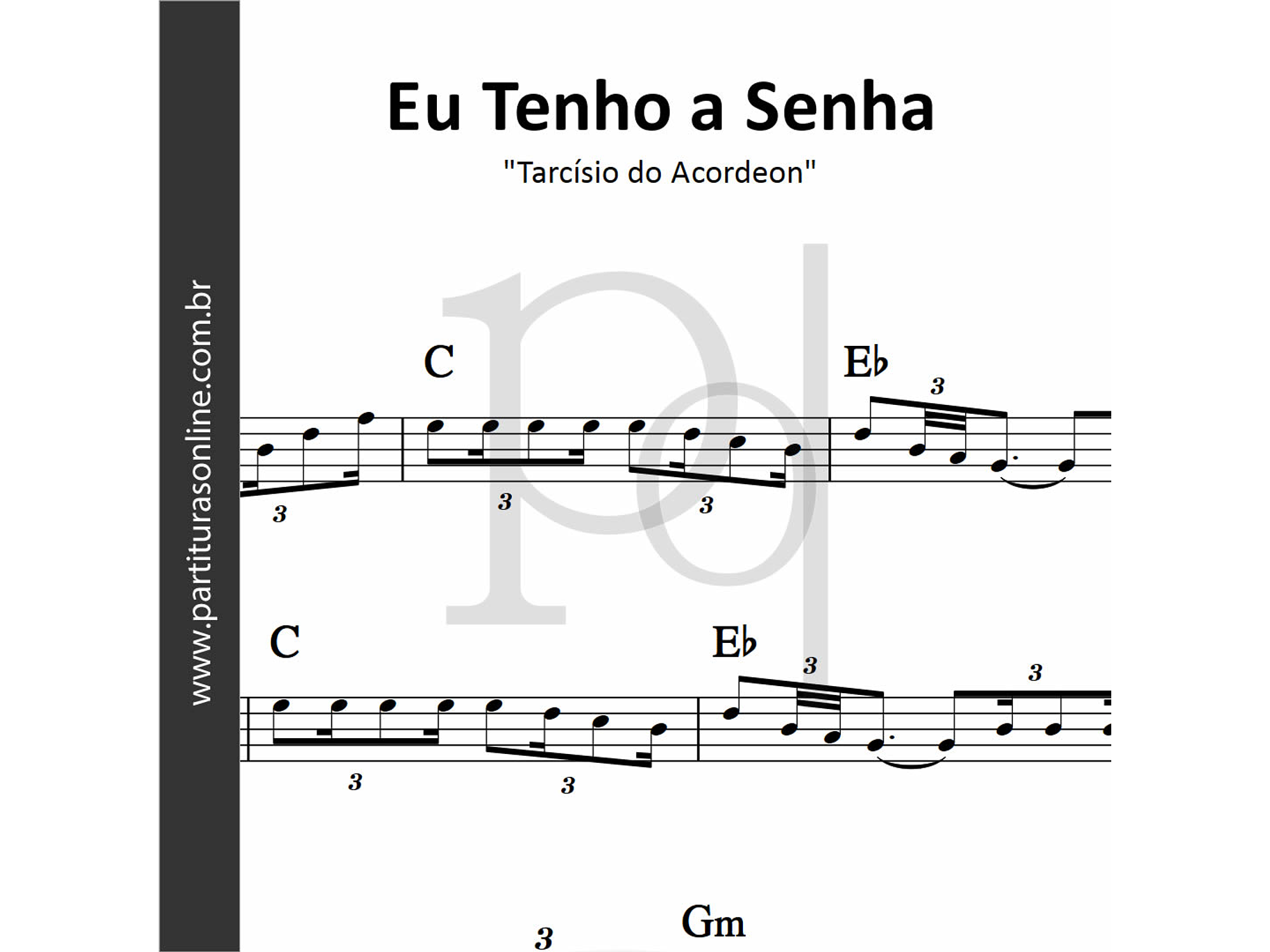 Eu Tenho a Senha | Tarcísio do Acordeon 1