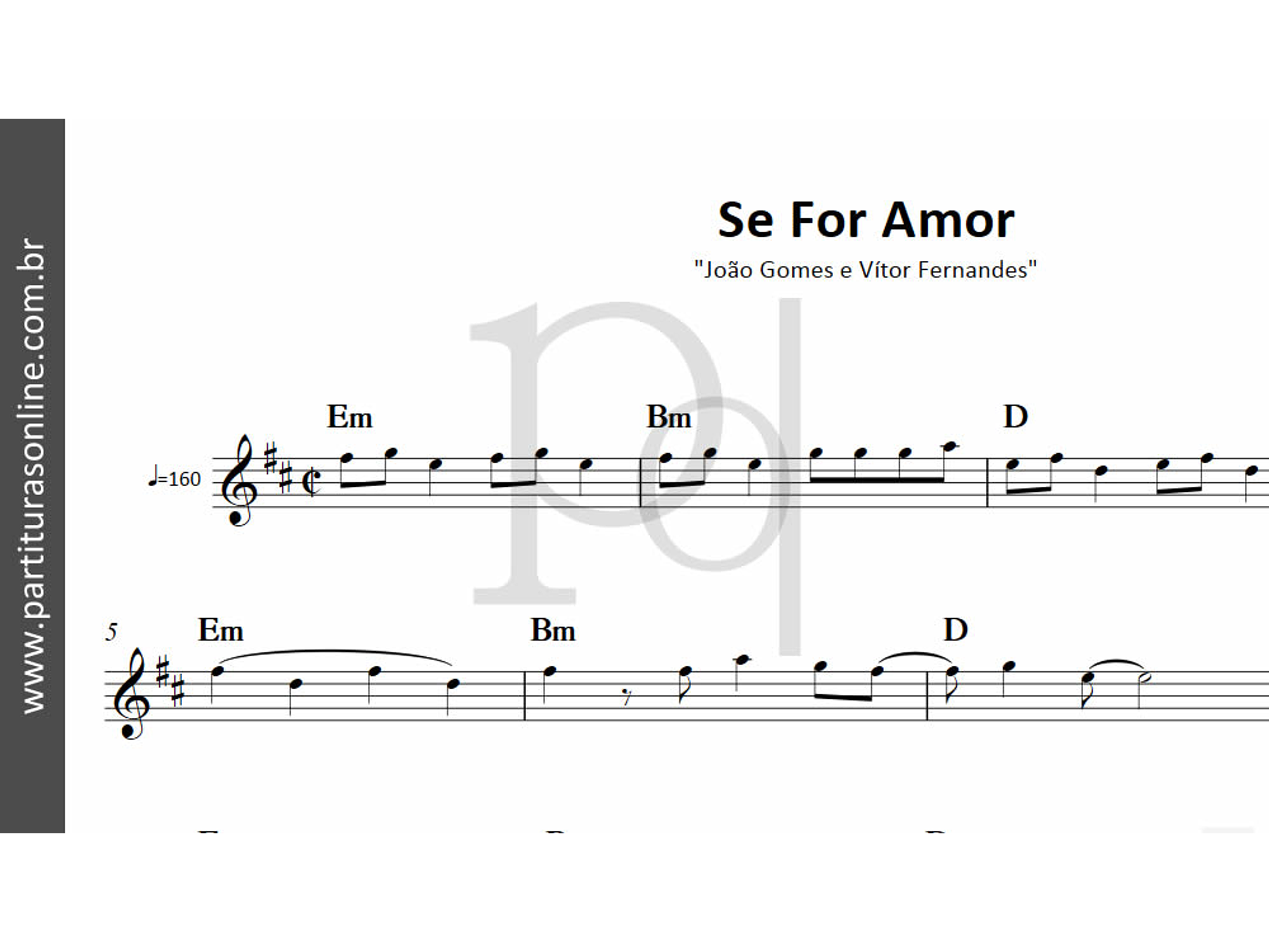 Se For Amor | João Gomes e Vítor Fernandes 3