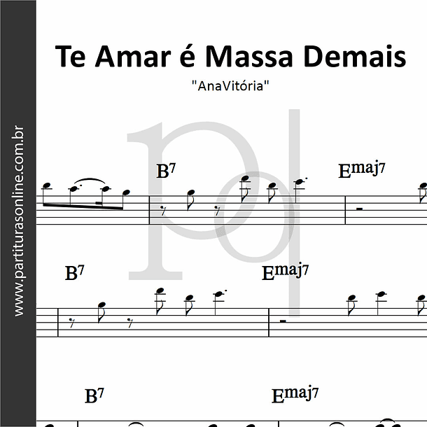 Te Amar é Massa Demais | AnaVitória