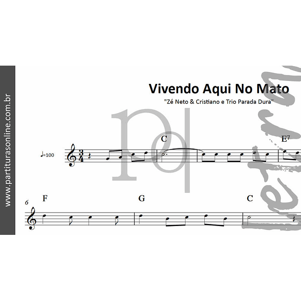 Vivendo Aqui No Mato | Zé Neto & Cristiano e Trio Parada Dura 4