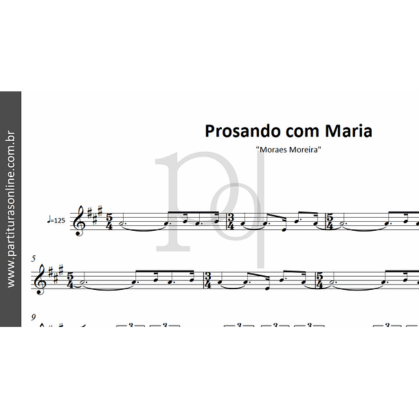 Prosando com Maria | Moraes Moreira 2
